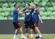 开云体育在线-意大利足坛球员们的训练日常